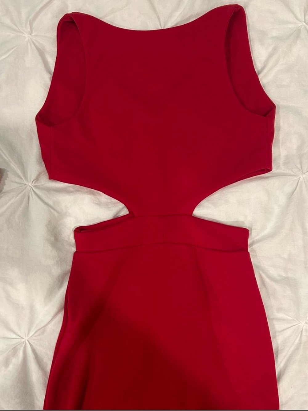 Cheryl Kid’s Red Cut-out Dress